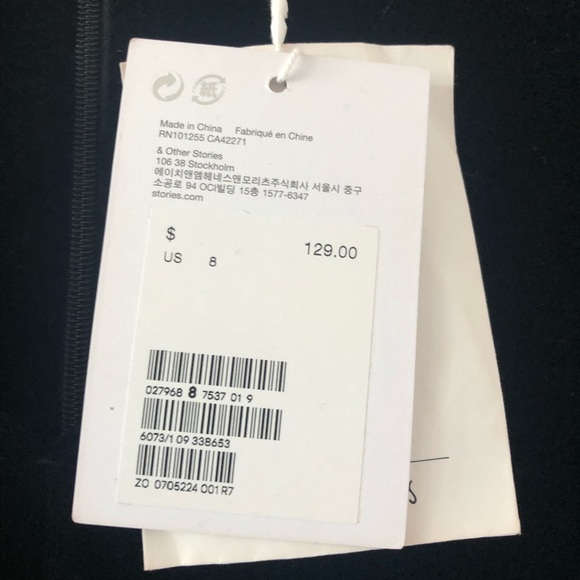 & Other Stories Velveteen Jumpsuit - Picture 5 of 7